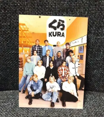 쿠라스시 RAMPAGE 집합 콜라보 한정판 카드 익명 배송