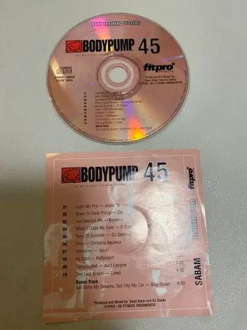 바디펌프 45 CD 레즈밀스 BODYPUMP