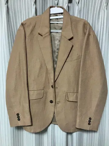 PUBLIC TOKYO 하이 클래스 루즈 자켓 베이지