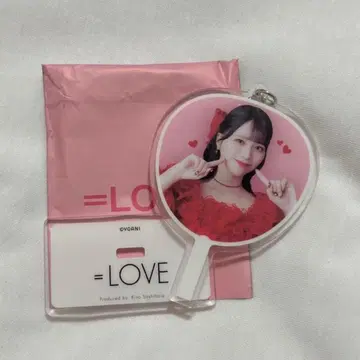 =LOVE 이코라브 미니 복권 사사키 마이카 부채