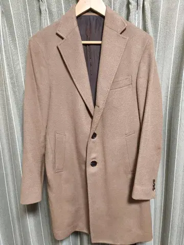 EDIFICE 베이지 체스터 코트