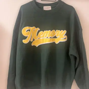#MEMORY 다크 그린 트레이닝복