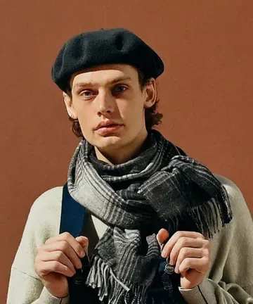 [ 상태 좋음 ] 로레일 베레모 그레이