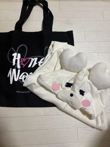 Honey Works 쿠마마루 후드티 토트백 세트