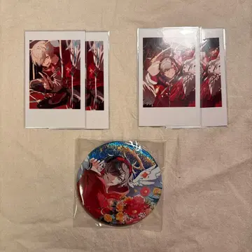 CR 달마이즈갓 생일 캔뱃지 폴라로이드