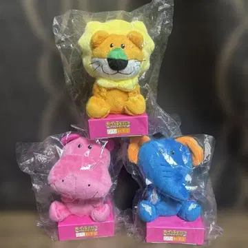 타베코 동물 피타레스트 하마 코끼리 사자 전 3종 세트