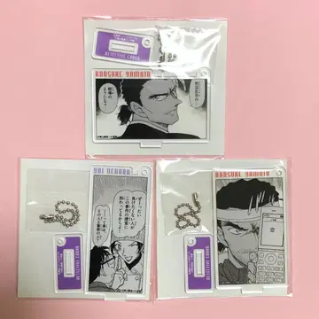 명탐정 코난랜드 아크릴 키링 나가노 시리즈 야마토 칸스케 우에하라 유이