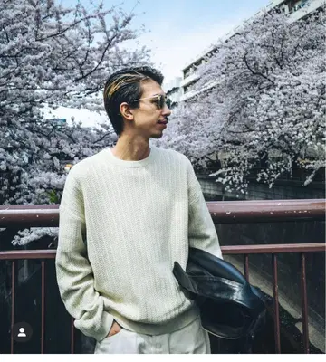 Time is on MIX THROUGH KNIT