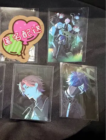 Crazy raccoon Halloween 랜덤 메탈릭 카드