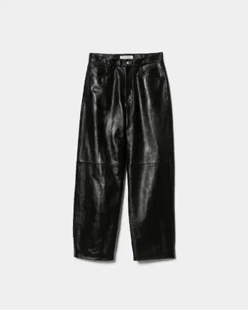 뷰티풀피플 vintage leather cropped pants
