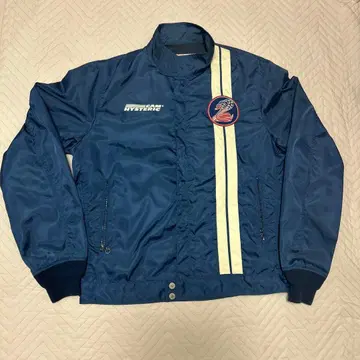 HYSTERIC 네이비 스트라이프 자켓