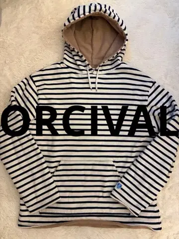 ORCIVAL 스트라이프 후드티 사이즈 5