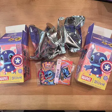 MARVEL 스티치 피규어 닥터 스트레인지 & 로켓 세트