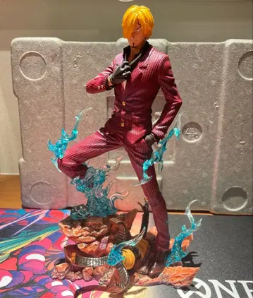 원피스 밀짚모자 해적단 상디 레진 키트 피규어 LX 스튜디오 빨간 옷