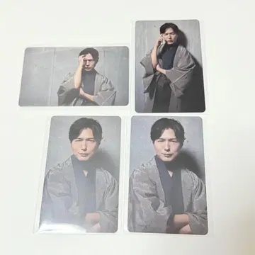 카미야 히로시 포토 카드 4점 아라타마펜스