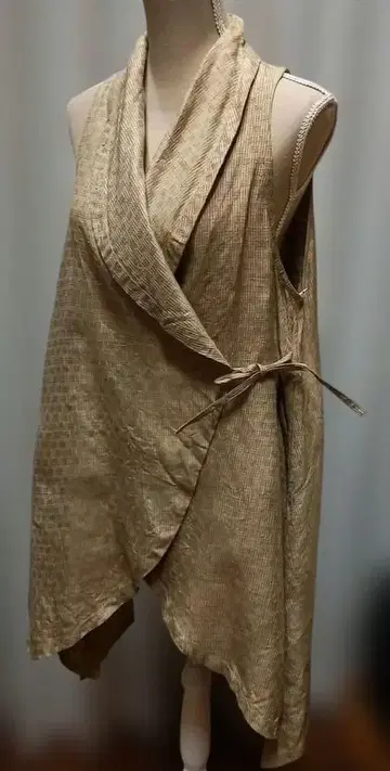 [레어] 우사토 실크 튜닉 베스트