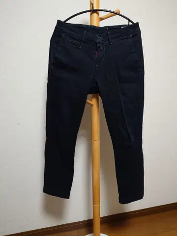 C+ 데님 슬랙스 31 RIDMARK 블랙 염색