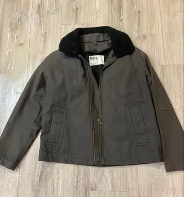 MHL. 여성용 보아 자켓 블랙