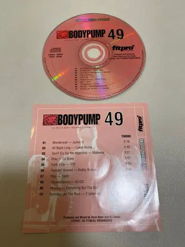 바디펌프 49 CD 레즈밀스 BODYPUMP