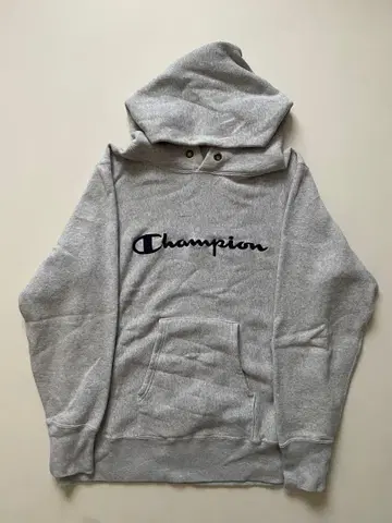 Champion 그레이 후드티