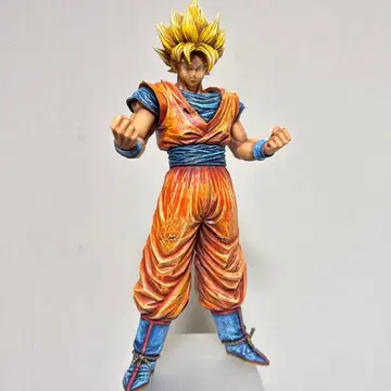 손오공 피규어 재도색