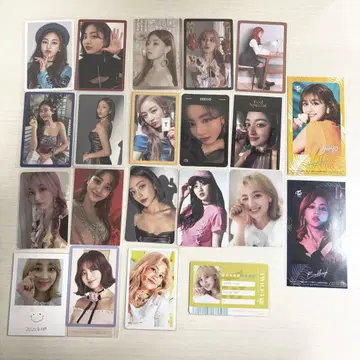 TWICE 지효 트레이딩 카드 외 묶음 판매