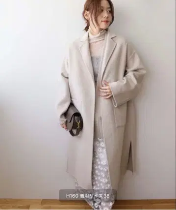 [ 미사용 ] 르 쿨르 블랑 리버 리버 체스터 롱 코트