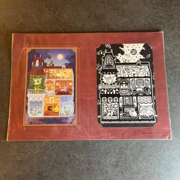 La Maison de Eievui 이브이프렌즈 엽서 포스카