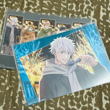 주술회전 말큐브 런천매트 고죠 사토루 집합 2세트