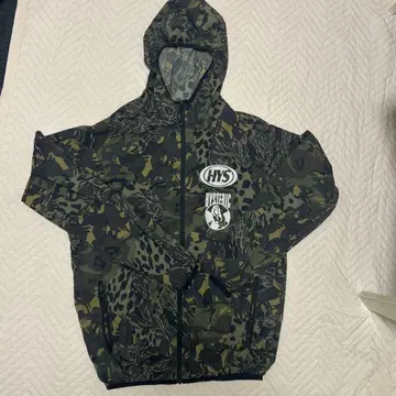 HYSTERIC GLAMOUR 카모 패턴 나일론 자켓