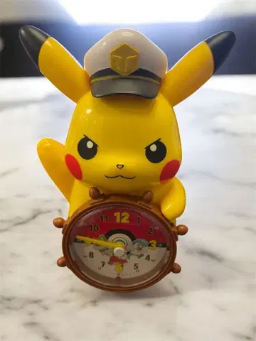 알람 시계 캡틴 피카츄 초등학교 1학년 부록