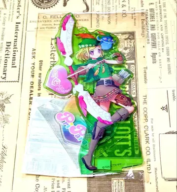 프리파라 아크릴 스탠드 키링 녹풍 후와리 프리파즈 후와린후드