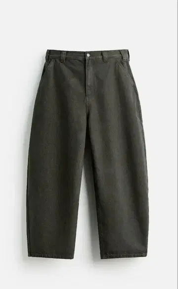 Zara x Harry Lambert 벌룬 데님 팬츠 블랙