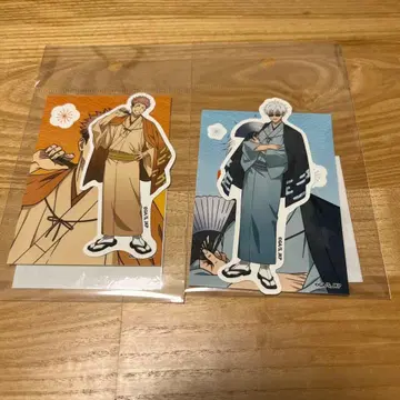 주술회전 오리지널 스티커 2장 세트 고죠&이타도리