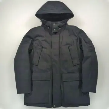 미사용급 다케오 키쿠치 블랙워치 패턴 다운 자켓 체크