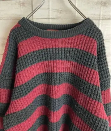 보더 니트 그런지