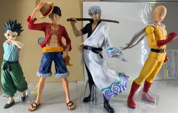 점프 주인공 MASTERLIES 루피 긴토키 곤 사이타마 피규어