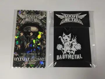 BABYMETAL 혜택 여우 아크릴 키링 & 피처 티켓
