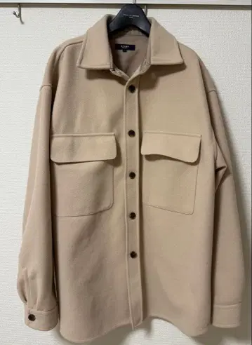 BEAMS HEART 베이지 셔츠 자켓 L