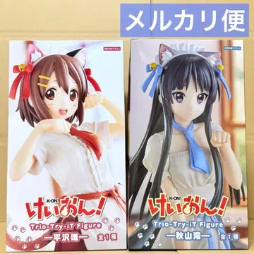 케이온! 히라사와 유이 아키야마 미오 Trio-Try-iT 피규어