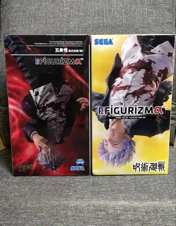 주술회전 고죠 사토루 피규어 2점