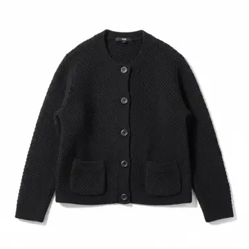 UNIQLO 블랙 니트 가디건