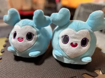 TWICE LOVELYS 봉제 인형 슬리퍼 나블리 택 포함 새상품