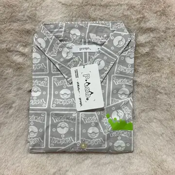 graniph - 피츄 & 포켓몬 카드 반팔 셔츠 / 콜라보 상품