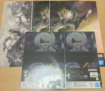 제일복권 니어: 오토마타 H상 클리어 파일 F상 클리어 포스터 A2