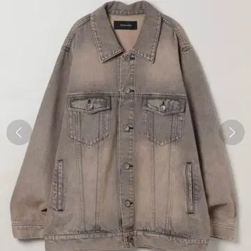 JEANASIS 루즈 G 재킷 그레이