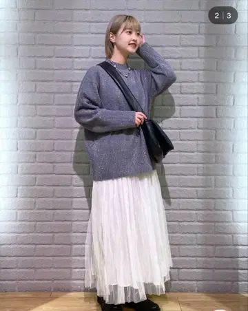 LOWRYSFARM 라메 BIG 풀오버