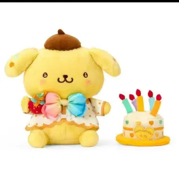 레어 Sanrio 폼폼푸딩 캐릭터 벌스데이 축하 세트