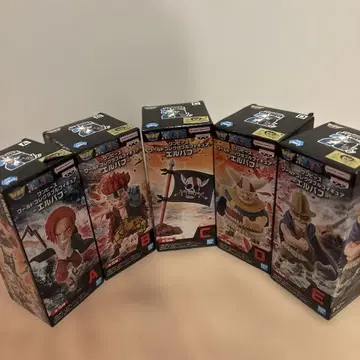 원피스 월드 콜렉터블 피규어 엘바프 5종 컴프