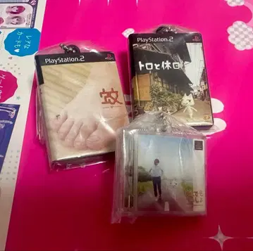 PlayStation 게임 패키지 미니어처 참